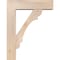 Ekena Millwork Olympic Block Smooth Bracket w/ Offset Brace, Douglas Fir, 7 1/2"W x 28"D x 36"H BKT0806X28X36OLY05SDF - alternate 2